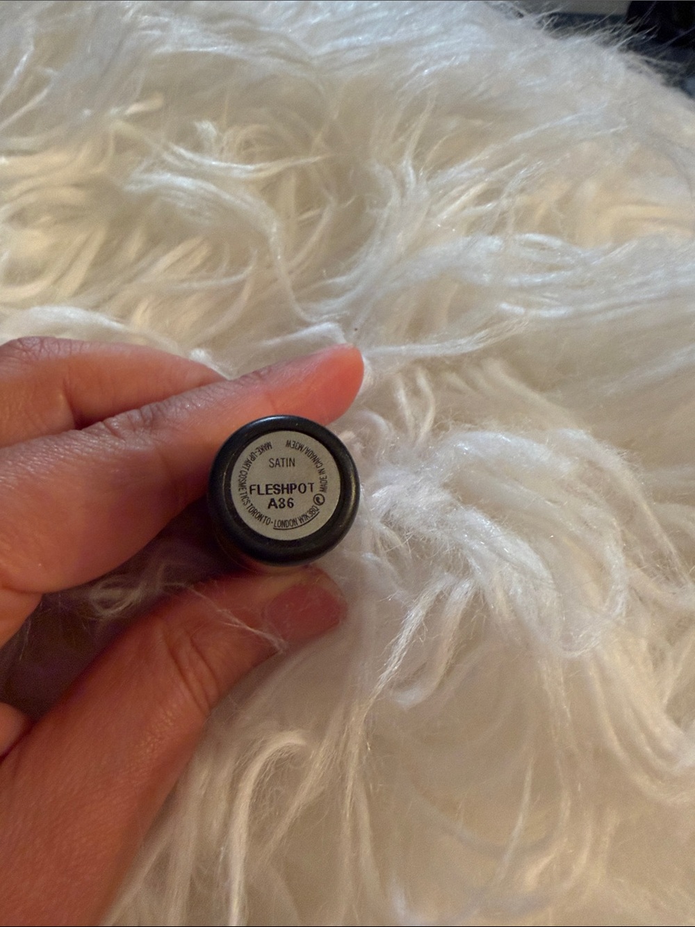 MAC Cosmetics Satin Lipstick - Fleshpots (A36) Nude Pink